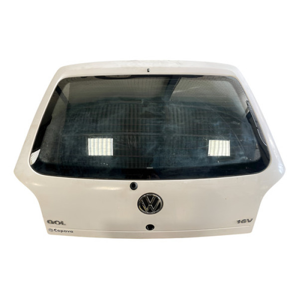 Tampa Traseira Porta Malas Gol G3 2002 2003 2004 2005 Branco