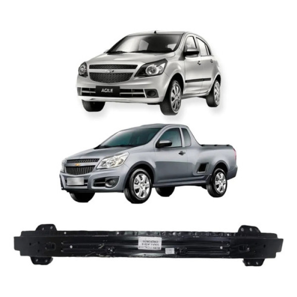 Alma Parachoque Dianteiro Agile 2010 2011 2012 2013 2014