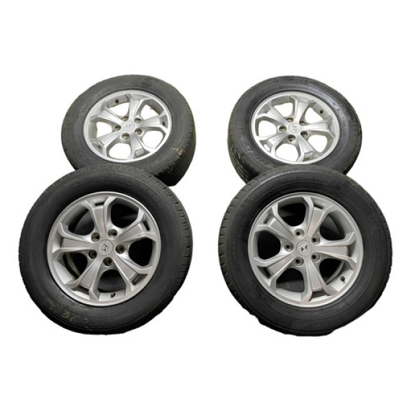 Jogo De Rodas 16  Hyundai Tucson C/pneus Prateado