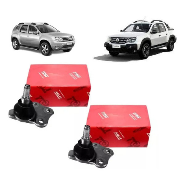 Par Pivo Bandeja Inferior Dianteira Duster Oroch Captur Trw