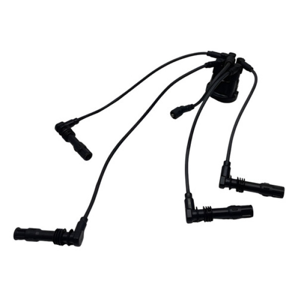 Jogo Cabo De Vela Gol G3 1.0 16v 2000 2001 2002 2003 Bosch Preto