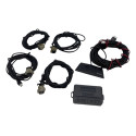 Kit Sensor Estacionamento Tech One Audi A3 2015 2018 Preto