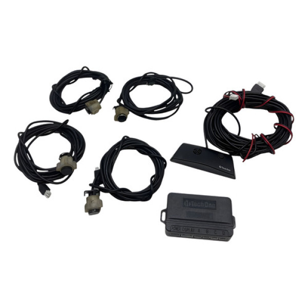Kit Sensor Estacionamento Tech One Audi A3 2015 2018 Preto