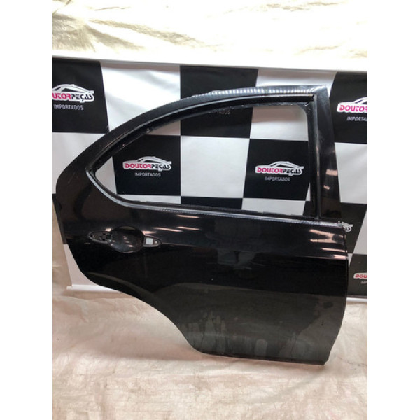 Porta Traseira Jac Direita J3 2010 2011 2012 2013 2014 2015 Traseira Dianteira Prateado