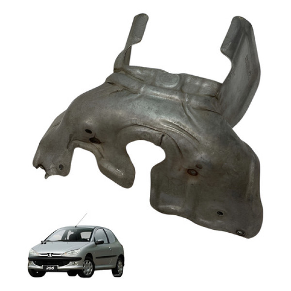 Defletor De Calor Coletor Escape Peugeot 206 2005 (usado)
