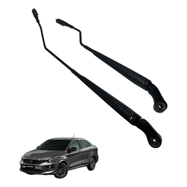 Par Braco Limpador Parabrisa Cronos 2019 2020 2021 (usado) Direito