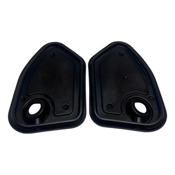 Par Acabamento Interno Porta Dianteira Audi A3 2015 2017 Preto