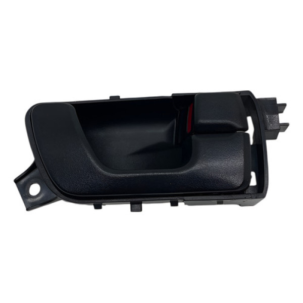 Macaneta Interna Porta Dianteira Direita Pajero Tr4 2007 Preto Dianteira