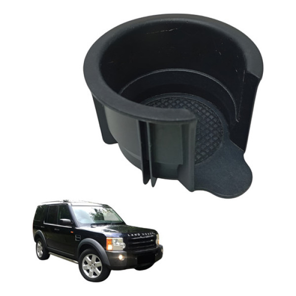 Porta Copo Console Central Discovery 3 2007 2009 Original Preto