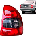 Lanterna Traseira Lado Direito Corsa Classic 2003 2010 Fume Direito/passageiro Vermelho