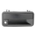 Macaneta Externa Porta Dianteira Direita Silverado 1997 2002 Preto Dianteira