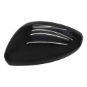 Capa Retrovisor Lado Esquerdo Peugeot 208 2008 2015 2022 Preto