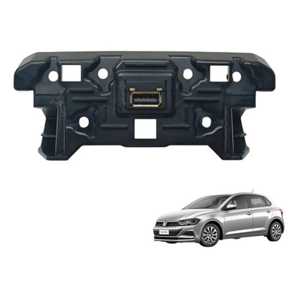 Suporte Entrada Usb Console Traseiro Vw Polo 2018 (usado)