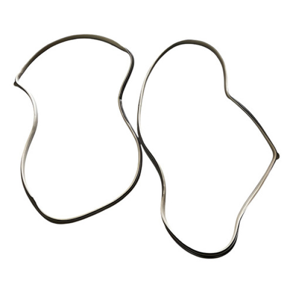 Par Borracha Porta Traseira New Civic 2009 2010 2011