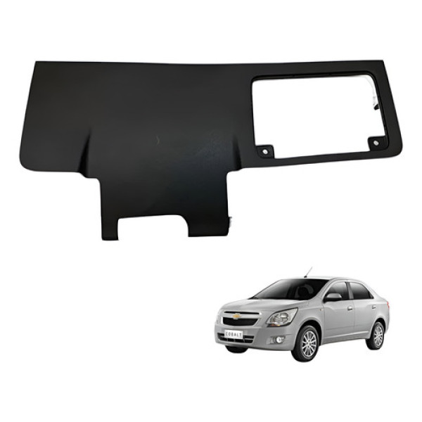 Acabamento Do Painel Inferior Gm Cobalt 2012 2015 (usado) Cinza-escuro Gm