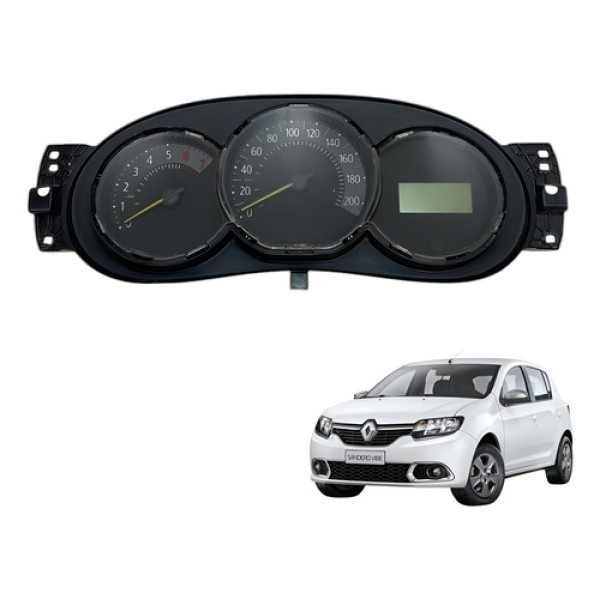 Painel De Instrumentos Sandero 2015 2017 Original (usado) Preto