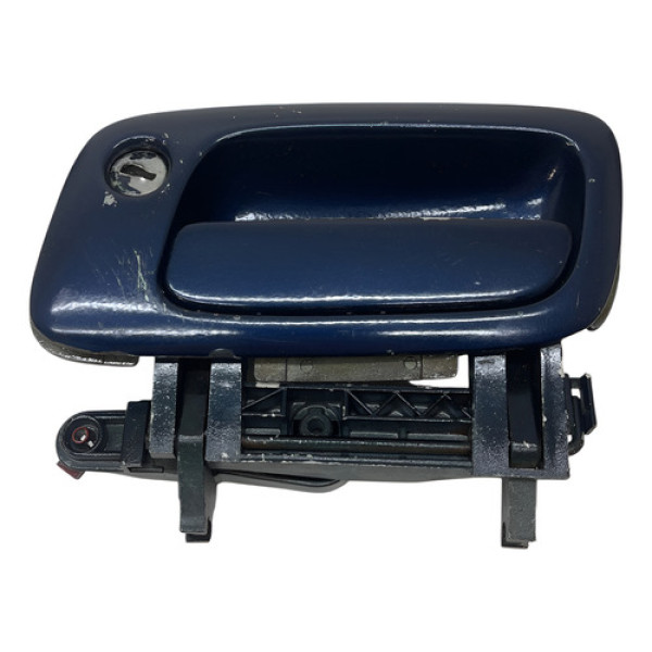 Macaneta Externa Porta Dianteira Esquerda Astra 2005 2008 Azul Dianteira