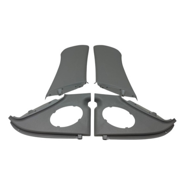 Par Suporte Tampao Bagagito Gol Bola 2 Portas 1995 1999 Cinza-escuro