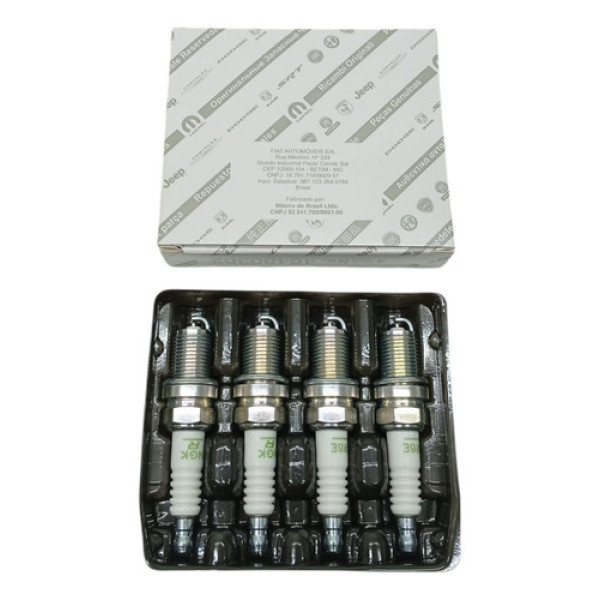 Jogo Vela De Ignicao Fiat Uno Palio Punto Strada Original