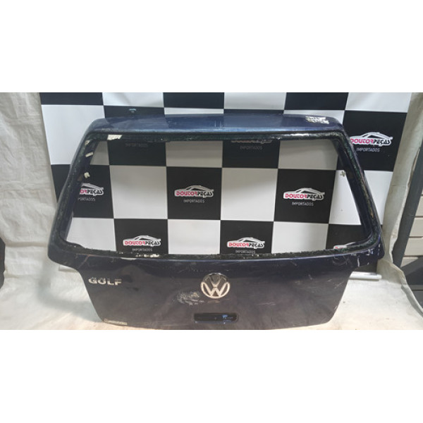 Tampa Traseira Golf 99/05 Com Detalhes Azul