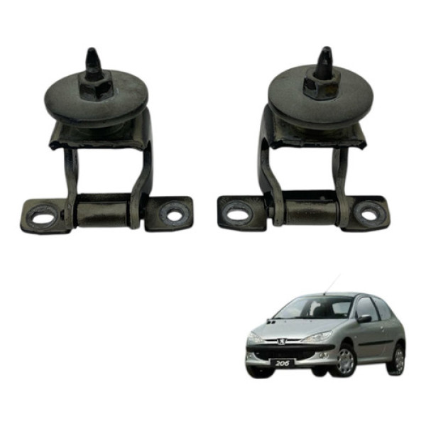 Par Dobradica Tampa Traseira Peugeot 206 2004 2006 (usado)