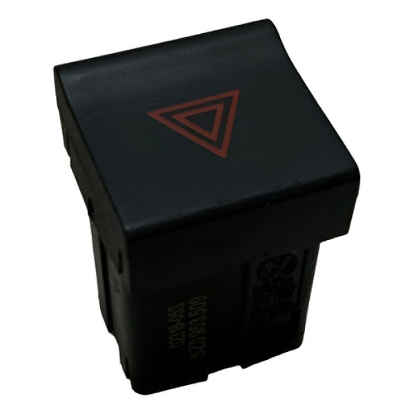 Botão Pisca Alerta Vw Spacefox Fox 2012 A 2020 Preto