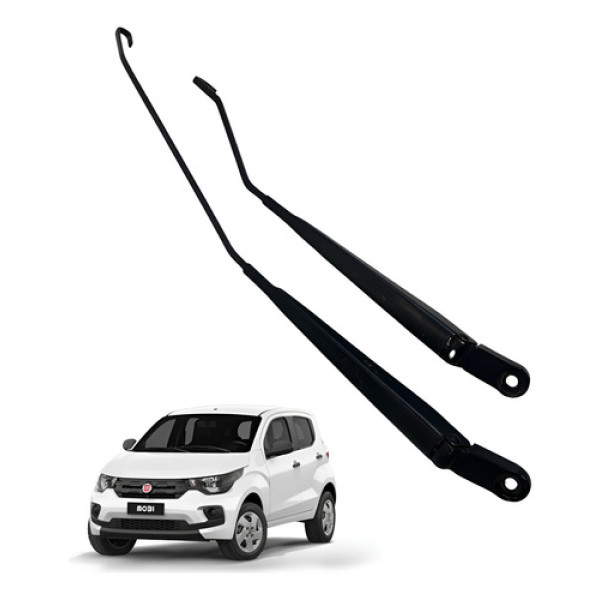 Par Braco Limpador Do Parabrisa Mobi 2018 2019 2020 (usado) - Direito