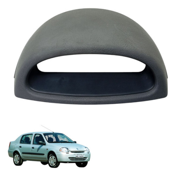 Moldura Central Computador De Bordo Clio 2001 2004 (usado)