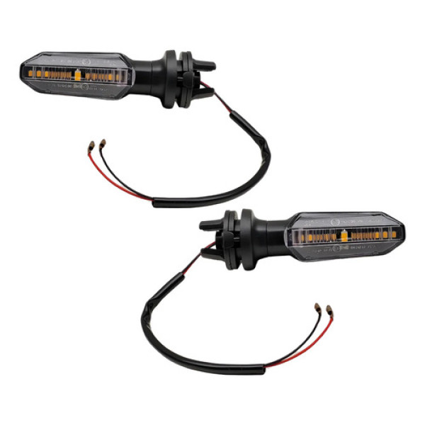 Par Pisca Seta Traseira Cb Twister 250 2019 2020 2021 2022 Preto