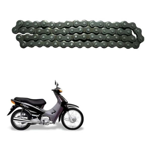 Corrente De Partida Mhx Biz100 Até 2005 Web100 Star50 25hx62 Preto