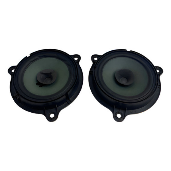 Par Auto Falante Porta Dianteira Versa 2018 2019 2020 Preto