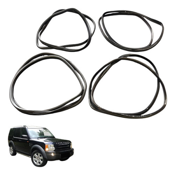 Jogo Borrocha Vedacao Da Porta Discovery 3 2007 2008 2009