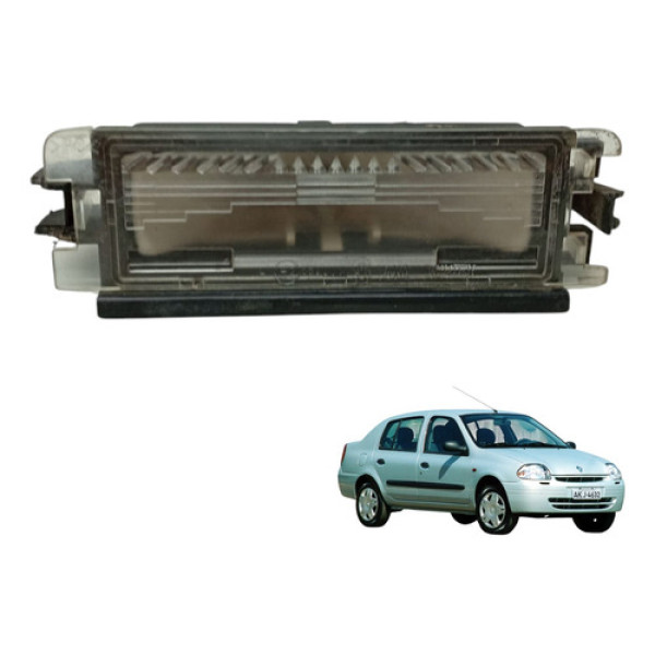 Lanterna Luz De Placa Clio 1.0 2001 2002 2003 2004 Original