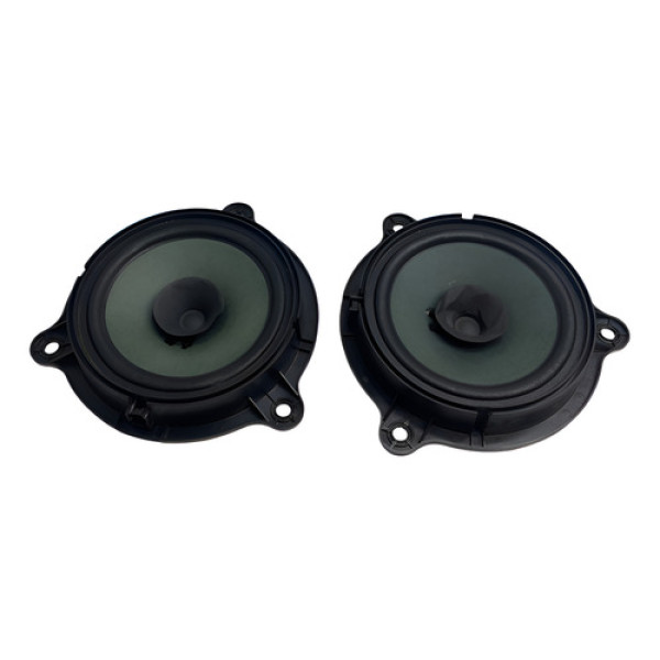 Par Auto Falante Porta Traseira Kicks 2017 2018 2019 2020 Preto