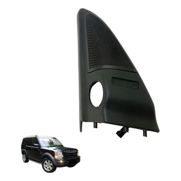 Acabamento Interno Retrovisor Esquerdo Discovery 3 2007 2009 Preto