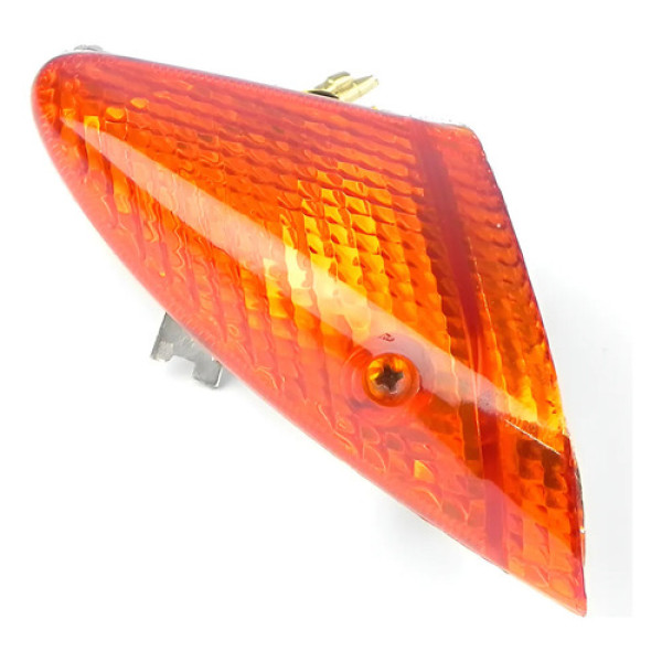 Seta Pisca Dianteiro Direito Lente Laranja Biz 100 1999 2005 Direito Laranja