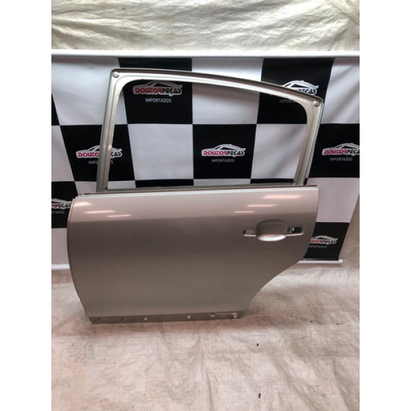 Porta Traseira Esquerda Citroën C4 Hatch 2011 Traseira Esquerdo Cinza