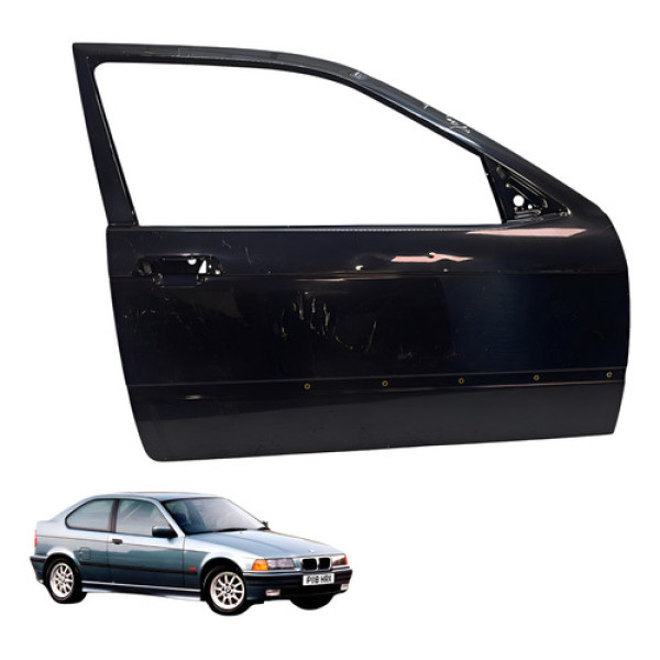 Porta Dianteira Direita Bmw E36 Compact 1994 1997 (usado) Dianteira Direit0 Preto