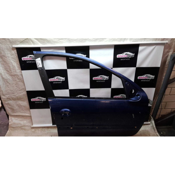 Porta Dianteira Direita Peugeot 206 2portas 00/10 Dianteira Direito