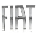 Emblema Fiat Argo Da Tampa Traseira Prateado