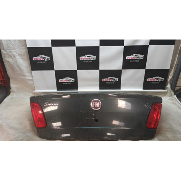 Tampa Traseira Siena 04/09 Cinza