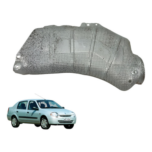 Defletor De Calor Escapamento Clio 1.0 16v 2001 2004 (usado)