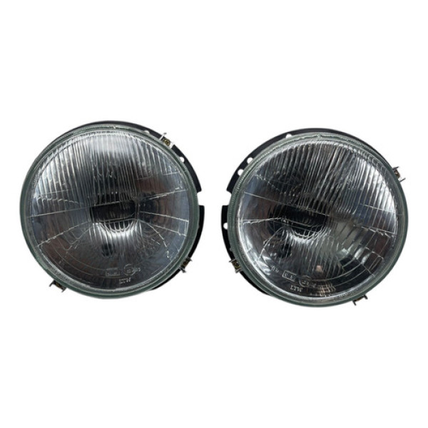 Par Farol Dianteiro Lente Vidro Fusca Kombi 1976 1996 Ambos Lados