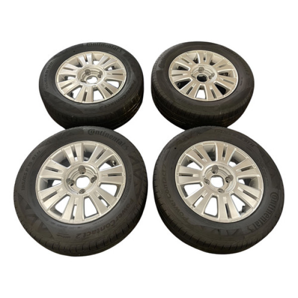 Jogo De Roda Liga Aro 15 Citroen C4 2007 2008 2009 Original Prateado