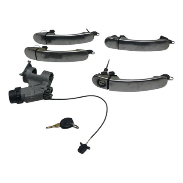 Kit Comutador Cilindro Ignicao Miolo Chave Gol G3 2002 2005