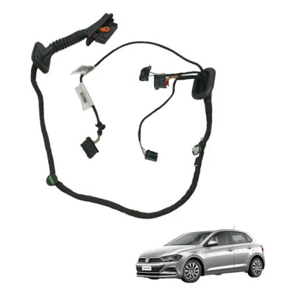 Chicote Porta Traseira Direita Polo 2018 2019 2020 Original