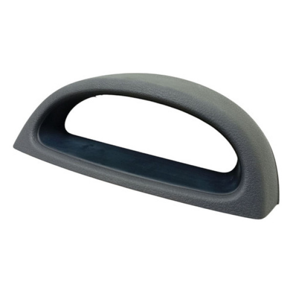 Moldura Central Painel Computador De Bordo Clio 2000 2005 Cinza