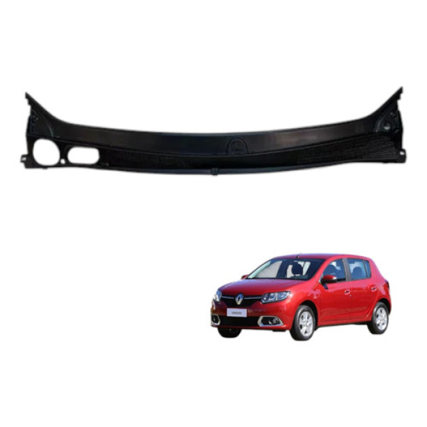 Grade Churrasqueira Original Logan Sandero 2015 2017 (usado)