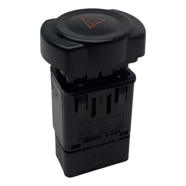 Botao Comando Pisca Alerta Logan 2008 2009 2010 2011 2012 Preto