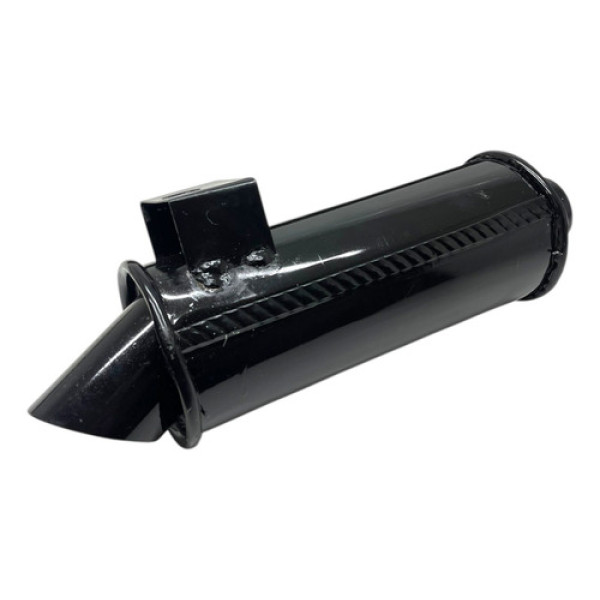 Escapamento Abafador Esportivo Turbo Ponteira Preta Preto